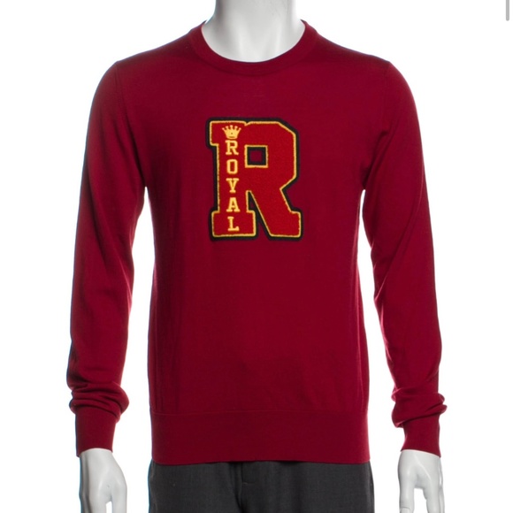 Mens dolce Gabbana small red sweater